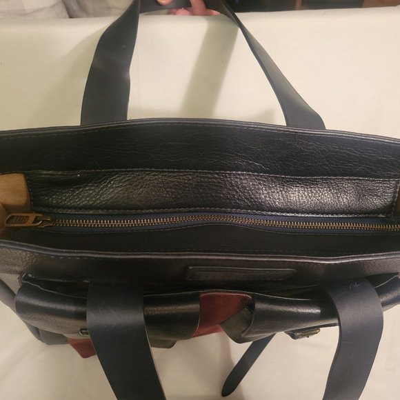 Almost brand new! Beautiful Leather and Suede Bag Marc by Marc Jacobs - Picture 5 of 6